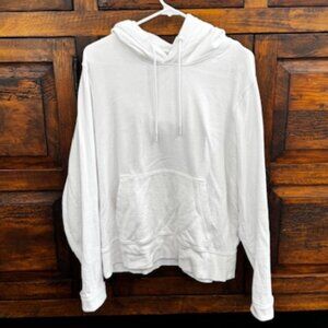 Athleta White Hoodie - EUC - Size Extra Large